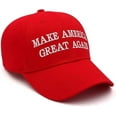 thumbnail image 2 of MAGA Hat Make America Great Again Donald Trump Slogan with USA Flag Cap Adjustable 2024 Keep America Great Baseball Hat, 2 of 5