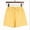 *Yellow, variant on Women's Cotton Crepe Wide Leg Shorts,Loose Fit Casual Bottoms Yellow,Womens Plus L