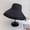 black, variant on Vinyl Fisherman Hat Girl Xia Chao Big Eaves Showing Hat Outdoor Various Sun Hat Anti -UVs Covering Face Hat
