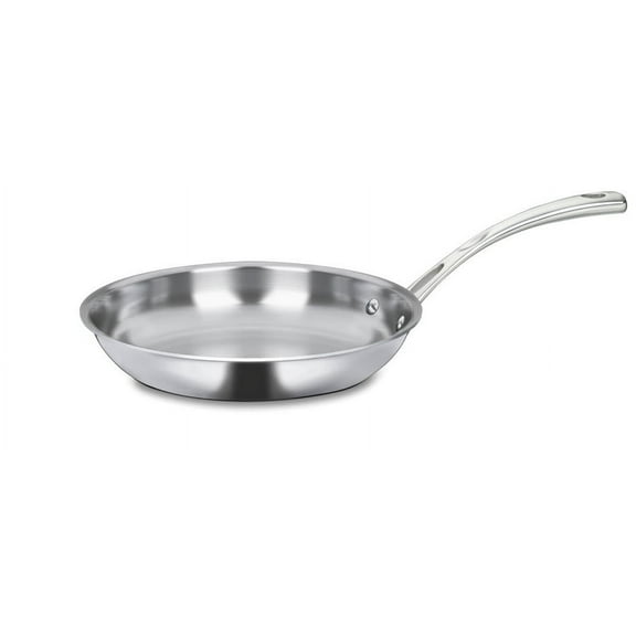 Cuisinart French Classic Tri-Ply Stainless 10" Fry Pan, 1.0 CT