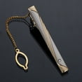 thumbnail image 3 of Men Tie Clip Suit Shirt Lapel Pin Detachable Design Weddings Business Events Parties Tie Pin Accessory, 3 of 8