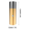 thumbnail image 3 of EGNMCR Sound Machine Small Steel Flashlight Bluetooth Speaker Outdoor Metal Small Speaker bluetooth speak, 3 of 3