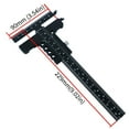 thumbnail image 3 of Square Ruler, Adjustable Aluminum Alloy Scriber Drawing T-Ruler for Carpentry Measuring Woodworking Line Drawing, 3 of 9