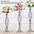 thumbnail image 4 of Candle Holder, Iron Twisted Candlestick Ornament Table Candle Stand For Wedding Dinning Housewarming Gift, 4 of 8