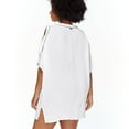 thumbnail image 4 of Women's Raisins Curve G840098 Plus Size Cover Ups Tranquilo Caftan (White 1X), 4 of 4