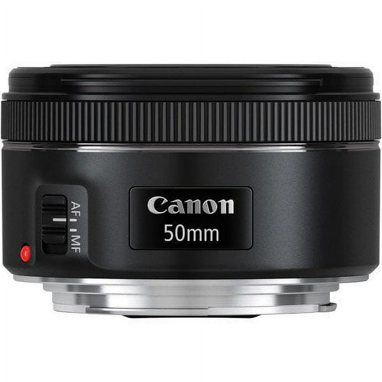 Canon EF 50mm f/1.8 STM Lens + Pixi-Pro Accessory Bundle