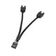 thumbnail image 2 of Cable de extensión USB de 9 pines para placa base, cable de cabecera, plug and play, portátil de 9 pines a Negro, 2 of 9
