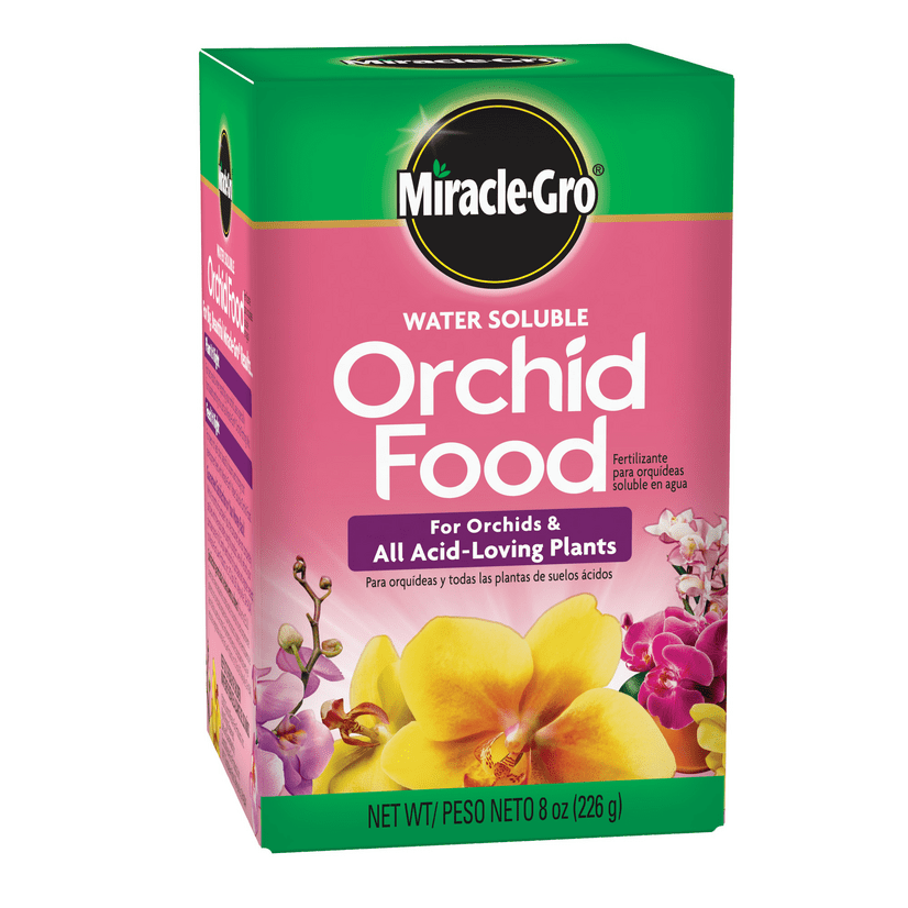 Miracle-Gro Water Soluble Orchid Food, 8 oz., For All Acid-Loving Plants