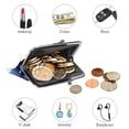 thumbnail image 4 of Polar Bear Stylish Coin Purse with 0.7 Microfiber & Zinc Alloy Jaws - 4.3x4.7in - for on-the-Go Storage - Durable & Spacious - Ideal for Coins & Small Essentials - Chic Design - Compact & Convenient, 4 of 7