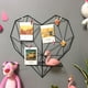 thumbnail image 2 of Estantes colgantes de hierro para pared con forma de corazón, Clips, cordones, estante de almacenamiento para fotos, soportes para estantes, decoración, manualidades, decoración para el hoga, 2 of 5