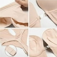 thumbnail image 4 of Shapewear Bodysuit Women, Women's Deep V-Neck Clear Strap Body Bra for Parties, Dresses, Weddings, 4 of 7
