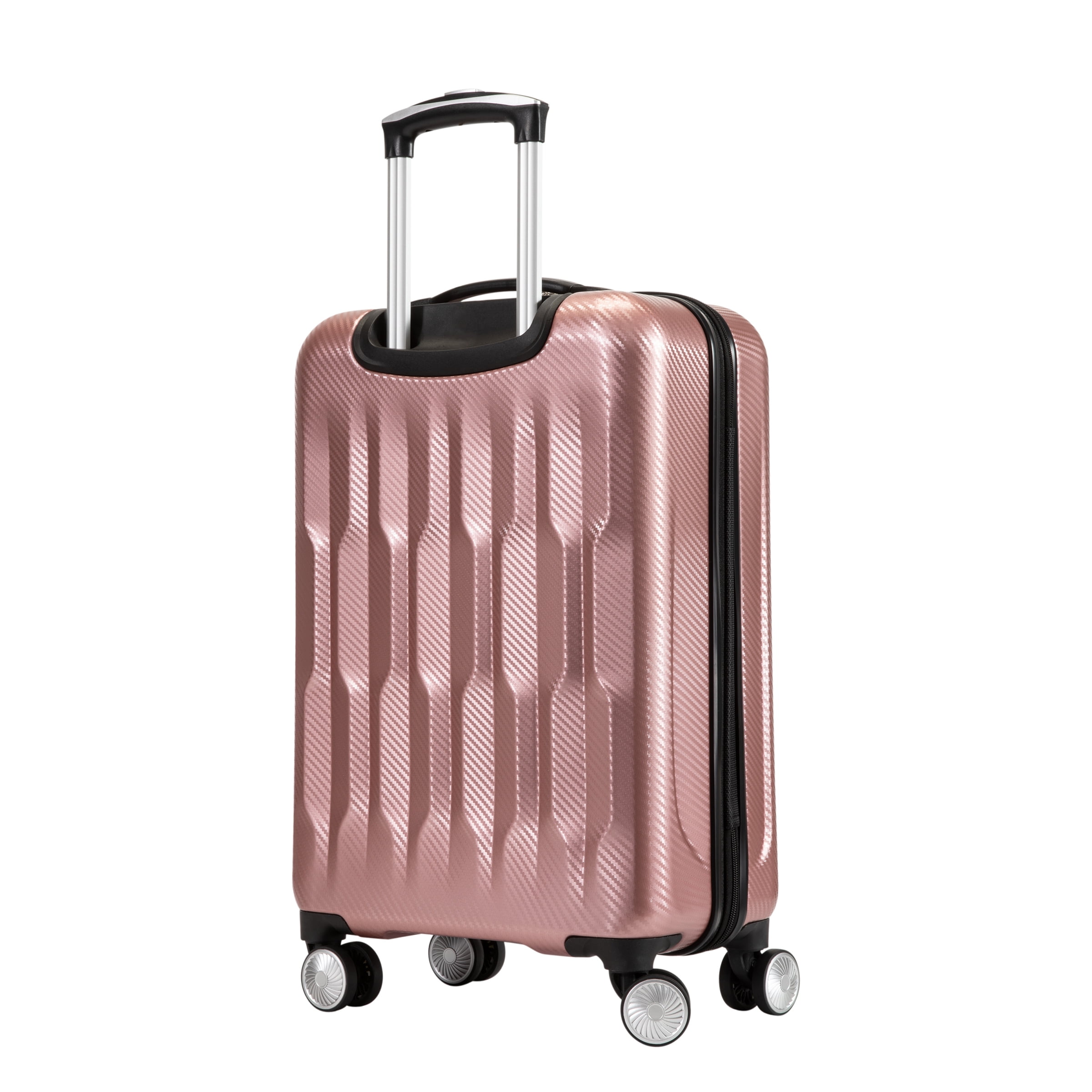 Ricardo Beverly Hills Anchor Bay Hardside 21" Expandable Carry-on Spinner Luggage, Rose Gold