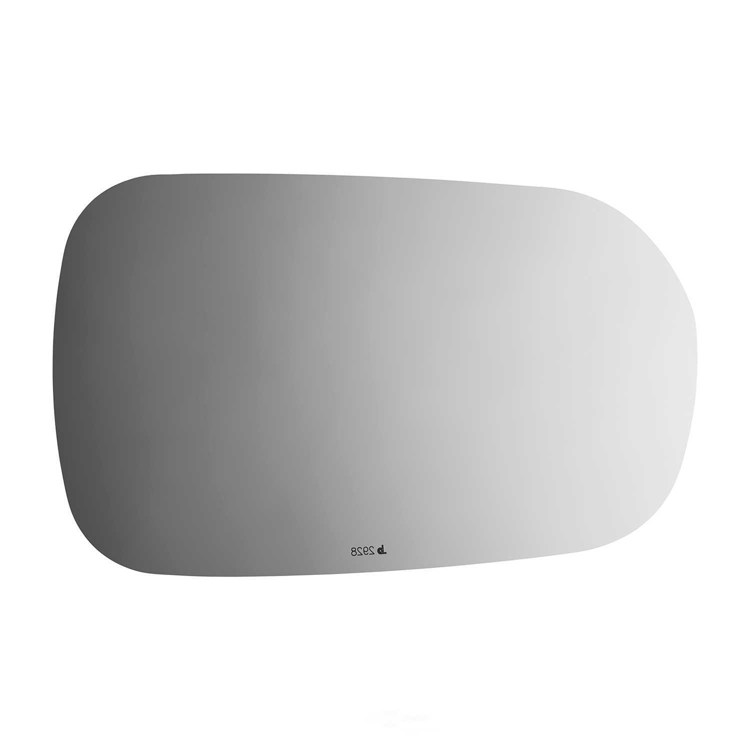 Burco Side View Mirror Replacement Glass - Clear Glass - 2928