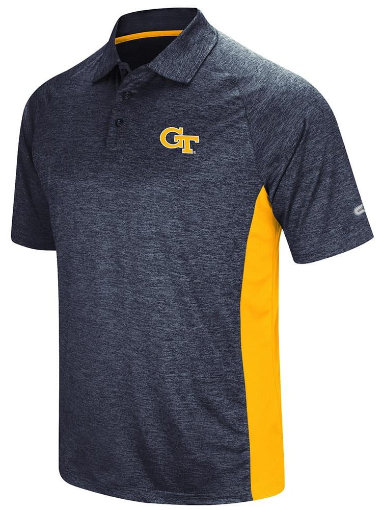 Mens Georgia Tech Yellow Jackets Polo Shirt S by Colosseum