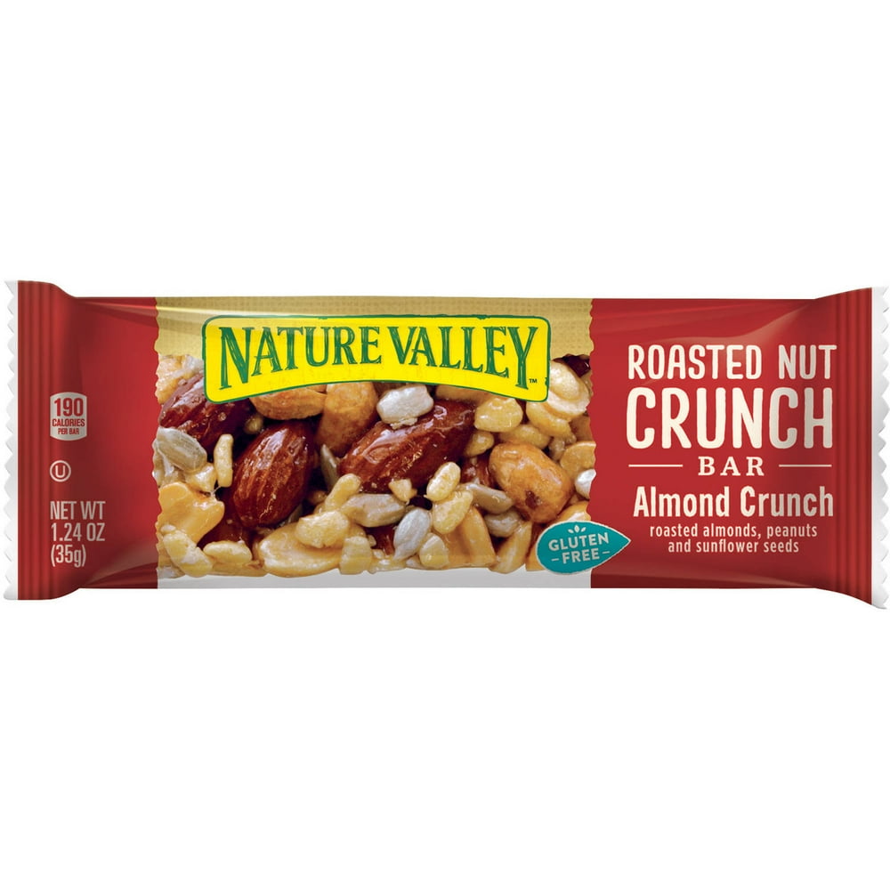 Nature Valley Almond Crunch Roasted Nut Crunch Bar, 1.24 oz