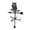 Owl, variant on Roof Weather Vane with Animal Silhouette Figurine Garden Stake Weathervane Cat