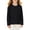 #A01-Black, variant on Abcomgle Cute Sweatshirts for Girls 10-12 Crewneck Long Sleeve Girls Pullover Top Lightweight Solid Color Sweaters for Teens Fleece Fall Clothing for Teen Girls