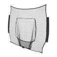 thumbnail image 4 of DimyFew Baseball Replacement Net 213cmx213cm Portable for Catching Pitching Throwing Black, 4 of 9