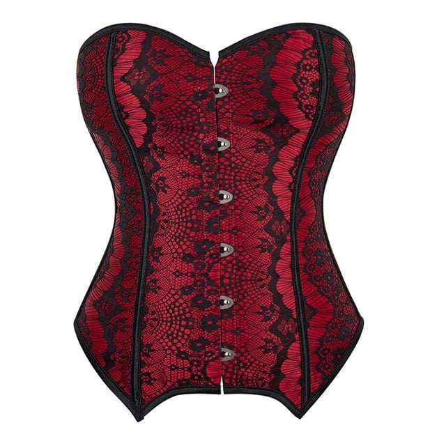 Pisexur Robe de Cour pour Femmes en Dentelle Patchwork Couleur Gothique Tenue de Soirée de Cour Modelante