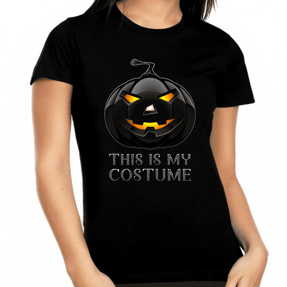 Funny Halloween Shirts for Women Plus Size 1X 2X 3X 4X 5X Pumpkin Shirt Halloween Tops for Women