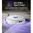 thumbnail image 2 of Restored NARWAL Freo Z Ultra Robot Vacuum and Mop Combo, Dual RGB Cameras and Chips, AI Avoidance, 12000Pa Suction, Real-Time Decisions, Adaptive Hot-Water Self Wash & Self Emptying, Quiet, White (Refurbished), 2 of 8