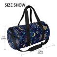 thumbnail image 4 of Sports Tote Fitness Bag Unisex Fitness Sports Bag Travel Bag Suitable for Travel Sports Fitness and Exercise Simple Design Bohemian Curtains, 4 of 6