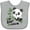AC-Heather Grey, variant on Inktastic My Aunt Loves Me Cute Panda Boys or Girls Baby Bib