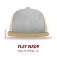thumbnail image 2 of Gorra de béisbol Richardson 511 Flatbill Trucker Snapback Unisex, 2 of 7