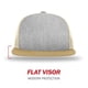 thumbnail image 2 of Gorra de béisbol Richardson 511 Flatbill Trucker Snapback Unisex, 2 of 7