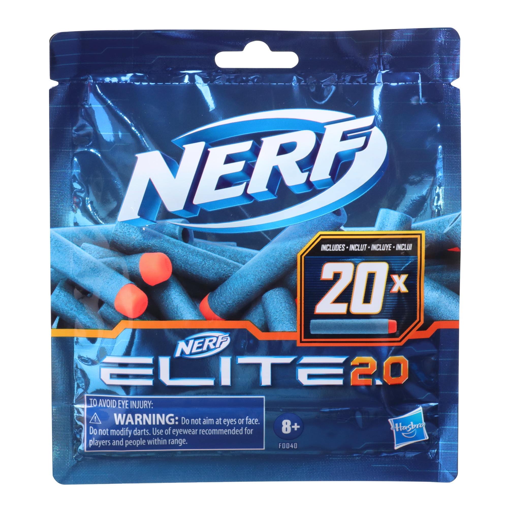 Hasbro Free Shipping Genuine Nerf N-Strike Elite Darts 2 Refill Packs 24 Darts 