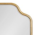 thumbnail image 4 of Kate and Laurel Plumley Glam Scalloped Wall Mirror, 18 x 24, Gold, Transitional Mirror Wall Decor, 4 of 8