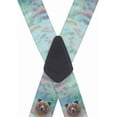 thumbnail image 3 of Suspender Store Novelty Brown Bear Suspenders - 2-Inch Wide Elastic - X-Back - Gator Clip - 3 Sizes, 3 of 4