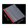 thumbnail image 2 of Unique Bargains Clear Report Covers with Sliding Bar, 15mm 135 Sheets Capacity, Red, 20Pack, 2 of 6
