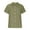 Army Green, variant on Summer Fashion Oversized Shirt for Womens 2025 Solid Color Button Shirts V Neck Loose Blouse Short Sleeve Casual Work Tunic With Pocket