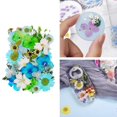 thumbnail image 3 of Flores secas prensadas decorativas, materiales variados, hojas de colores mezclados para bricolaje B, 3 of 8
