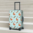 Wukai Rabbit Is Eating Carrots Elastic Luggage Cover: Personalized ...