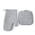 thumbnail image 4 of Odenmar-2 Set Oven Mitt and Pot Holder Set, Heat Resistant Kitchen Glove and Hot Pad for Cooking and Baking, 4 of 8