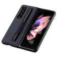 thumbnail image 6 of Dteck PU Leather Case for Samsung Galaxy Z Fold 4 with Crad Slot Stylus Pen Slot Shockproof Filp Case for Samsung Galaxy Z Fold 4 7.6 inch.Black, 6 of 6