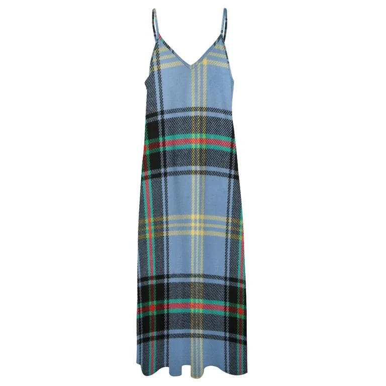 tartan bridesmaid dresses Hattie Dress in Burgundy Plaid X Large