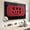 Red, variant on [Extra Large Canvas Wall Art] 2D Flat 1pc Wooden Framed Extra Large Canvas Wall Art, One Life Ticket Canvas Motivational Canvas Wall Art, Inspirational Decoration for Living Room, Bedroom