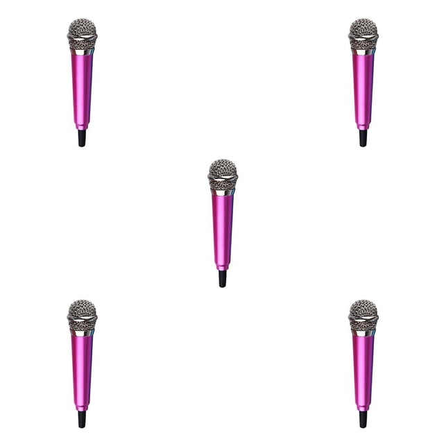 Sidaley Mini Microphone Wired Smartphone Computer Laptop Office Mic Portable Handheld Party Travel Studio Audio Meeting Type2 NO2