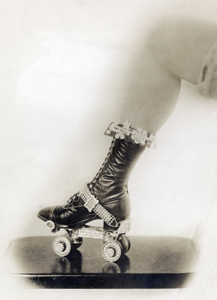 Bejeweled Roller Skate 1920 Rolled Canvas Art Science Source (18 x 24