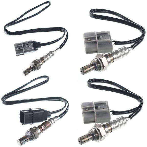 A-Premium O2 Oxygen Sensor Compatible with Nissan Sentra 2001 I4 1.8L Upstream and Downstream 4-PC Set