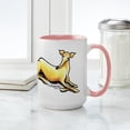 thumbnail image 4 of CafePress - Fawn Greyhound Drawing Large Mug - 15 oz Ceramic Large White Novelty Mug, 4 of 4