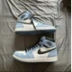 thumbnail image 1 of Size 10.5 - Jo r-dan 1 Retro OG High University Blue - Good Condition, 1 of 6