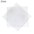 thumbnail image 1 of Lubelski 2Pcs Non-Stick Square Acrylic Cake Disks Set Baking Serving Buttercream Disks Set Kitchen Tool, 1 of 2