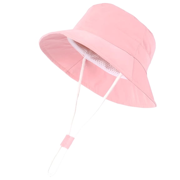 TELOLY Sun Hat for Baby Breathable Sun Hat Cotton Foldable 50  Spf Protective Baby Sun Hat