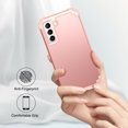 thumbnail image 4 of Samsung Galaxy S22+ 5G Case, Galaxy S22 Plus 6.6 inch Case, Dteck Heavy Hybrid Rugged Shockproof Case, Support Wireless Charging, 3 in 1 Full Protective Cover For Samsung Galaxy S22+ 5G,Rosegold, 4 of 7