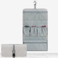 thumbnail image 3 of Bolsa enrollable de viaje compatible con Dyson Styler, bolsa organizadora portátil Gris, 3 of 6