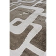 thumbnail image 4 of Exquisite Rugs Koda Brown/Silver Bamboo Silk handloomed Area Rug, 4 of 5